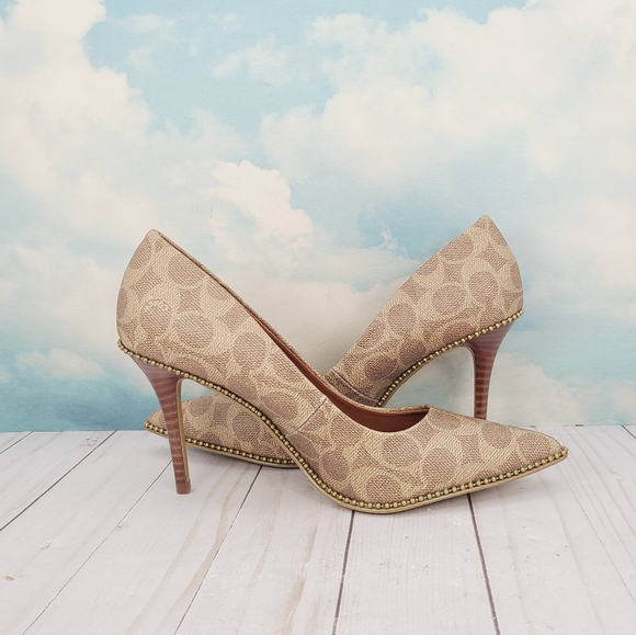 COACH Waverly Pump Size 8.5 - Picture 8 of 11